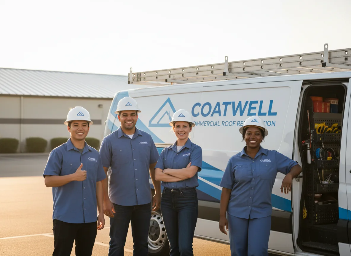 Commercial roof coating company in Maben, MS